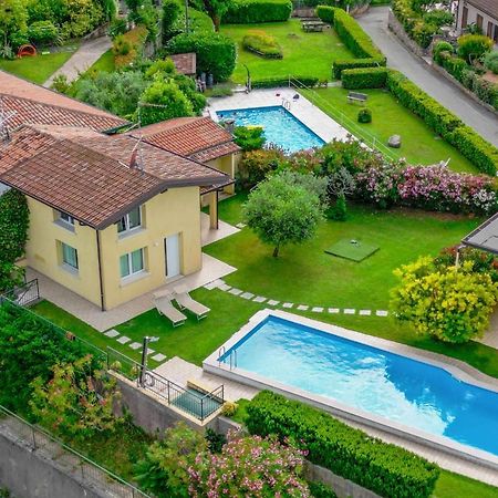 Piscina Panoramica - La Casa Volante Villa Soiano Del Lago Exterior foto